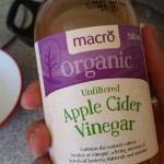 apple cider vinegar used to make healthy broth