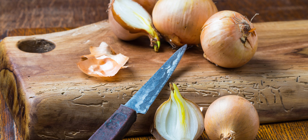 Add these onion butts to your next batch of broth and slow cooker vegetables.